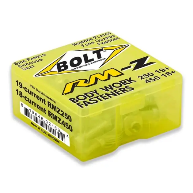 Plastic Screw Setfits on RMZ450 18/22, RMZ250 19/22 | Právě uvedeno na trh