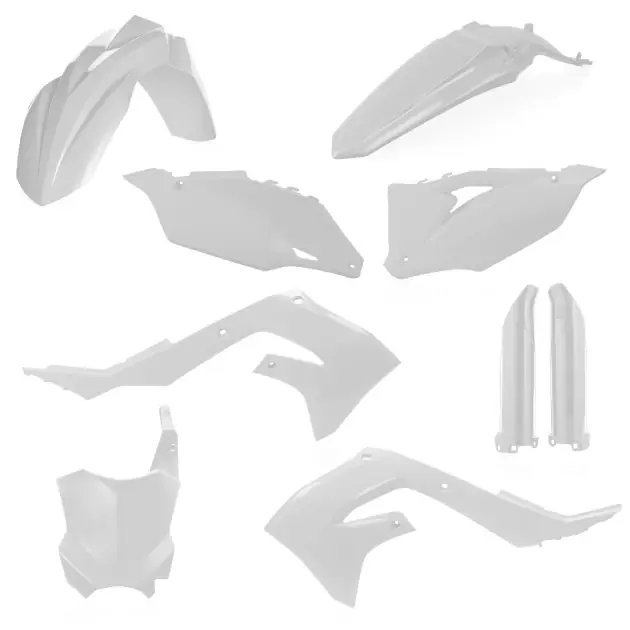 Nyní k dispozici - Sada plastů ACERBIS pro KAWASAKI KXF450 19-23, KXF250 21-24 bílá