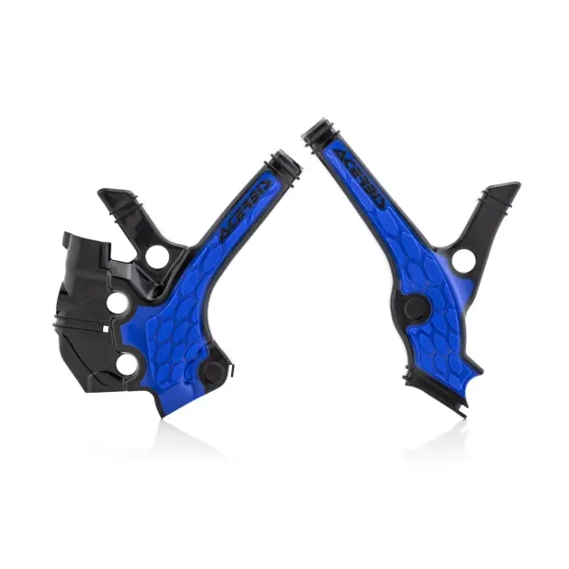 Přímo z továrny | Kryt rámu Acerbis pro YAMAHA YZ65 18-25 černá/modrá