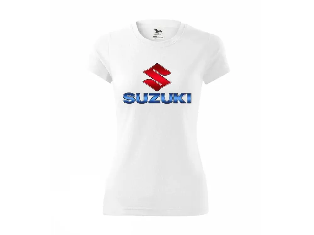 Dámské funkční triko COOL - DRY, SUZUKI, bílé - Výhodná nabídka