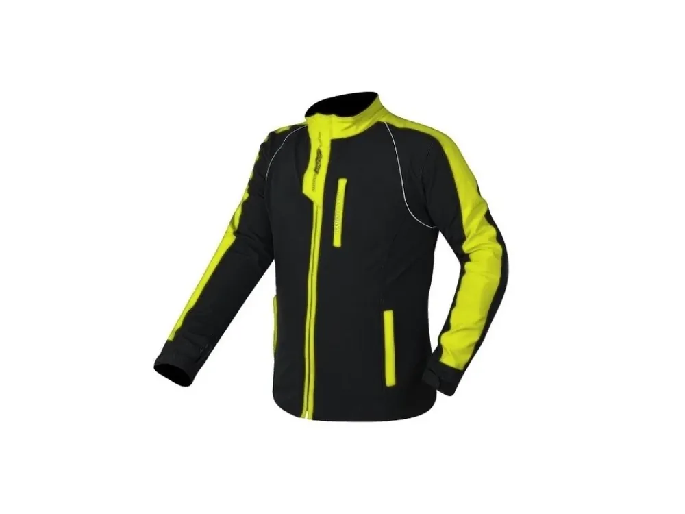 MAXX AT 2717 SOFT SHELL GREEN BLACK pánská bunda - Výborné hodnocení