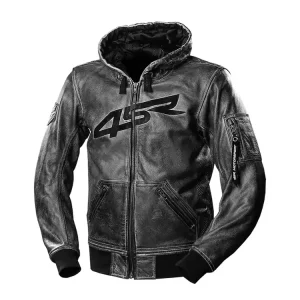 4SR HOODIE JACKET kožená pánská bunda - Nabídka