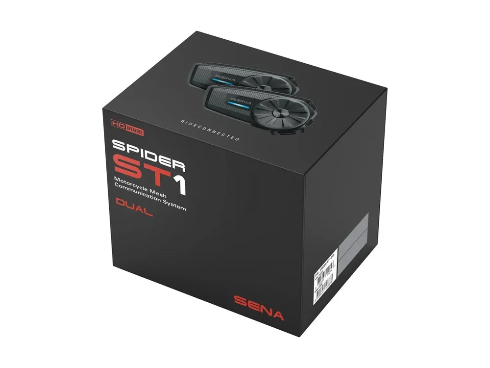 Mesh headset Spider ST1 (dosah 2 km), SENA (sada 2 jednotek) | Neváhejte