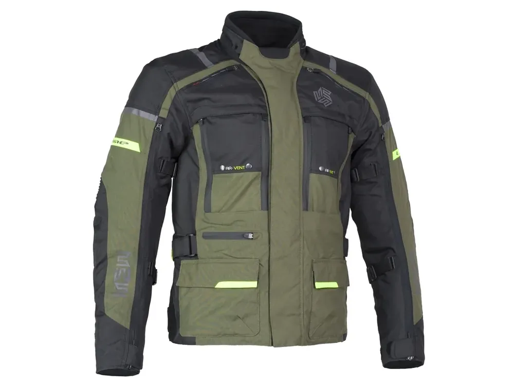 MBW MEMPHIS JACKET GREEN textilní moto bunda pánská | Nově v sortimentu
