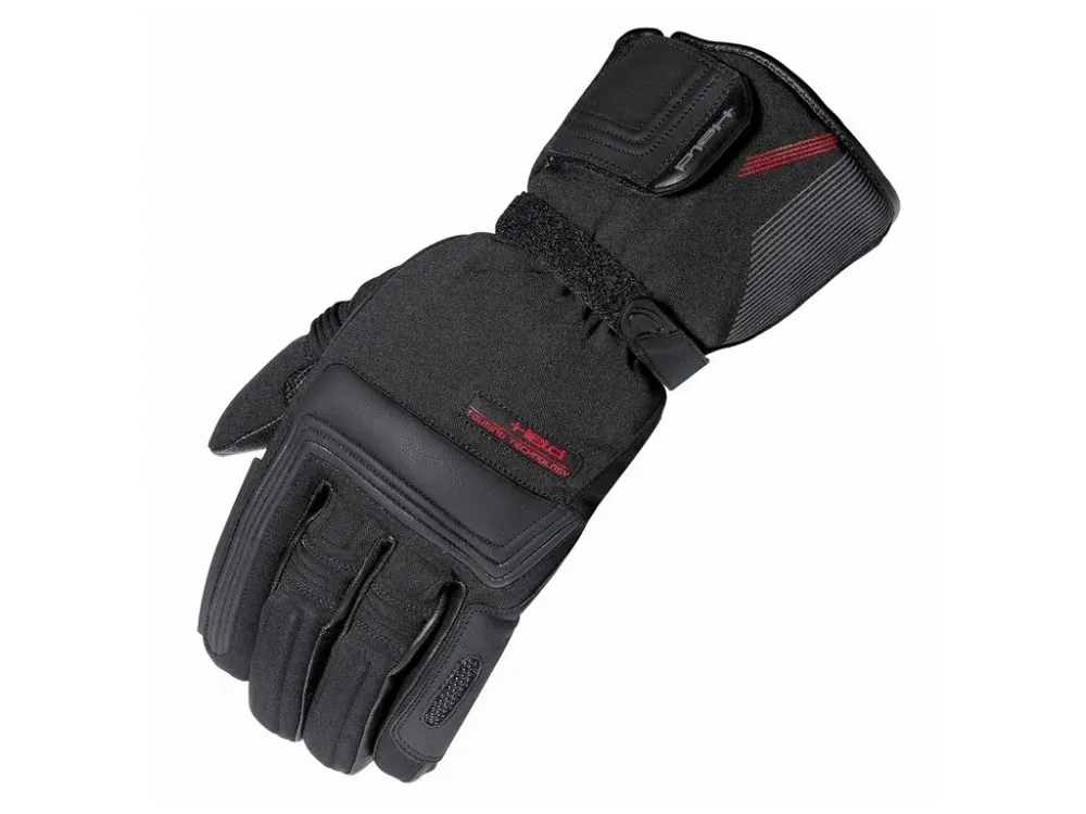 Motocyklové rukavice Held POLAR 2 černé, textil/kůže (Hipora, Thinsulate) - Omezené zásoby