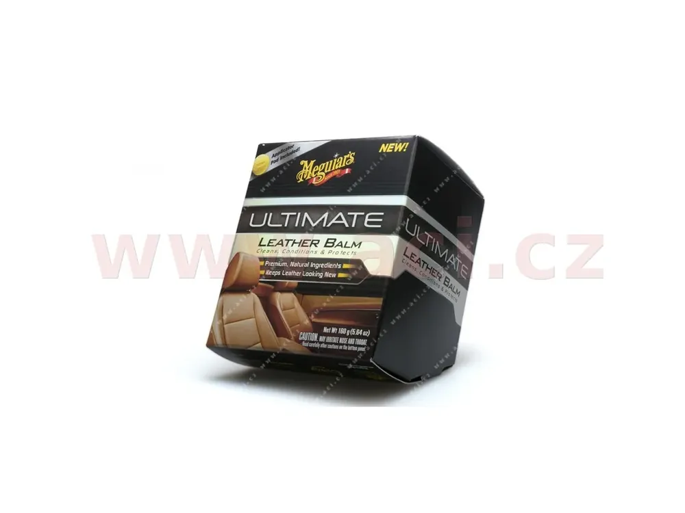 MEGUIARS Ultimate Leather Balm - luxusní balzám na kůži 160 g | Prodejní hit