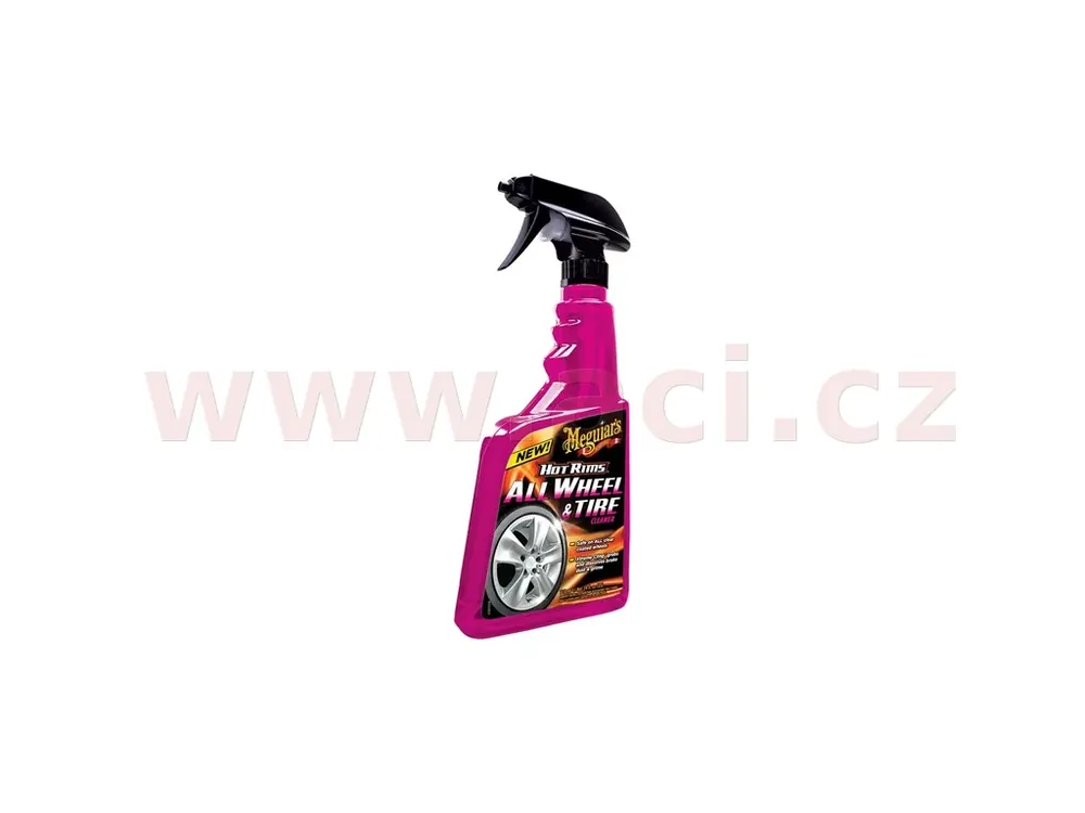 MEGUIARS Hot Rims All Wheel Cleaner - šetrný čistící prostředek na kola 710 ml - Zlevněno