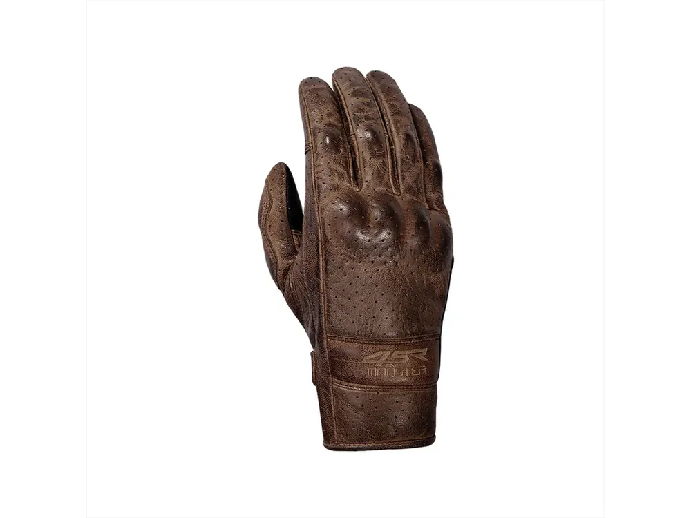 4SR MONSTER EVO BROWN Perforované rukavice | Sleva navíc