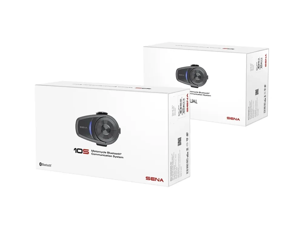 Bluetooth headset 10S (dosah 1,6 km), SENA (sada 2 jednotek) | Cenový hit