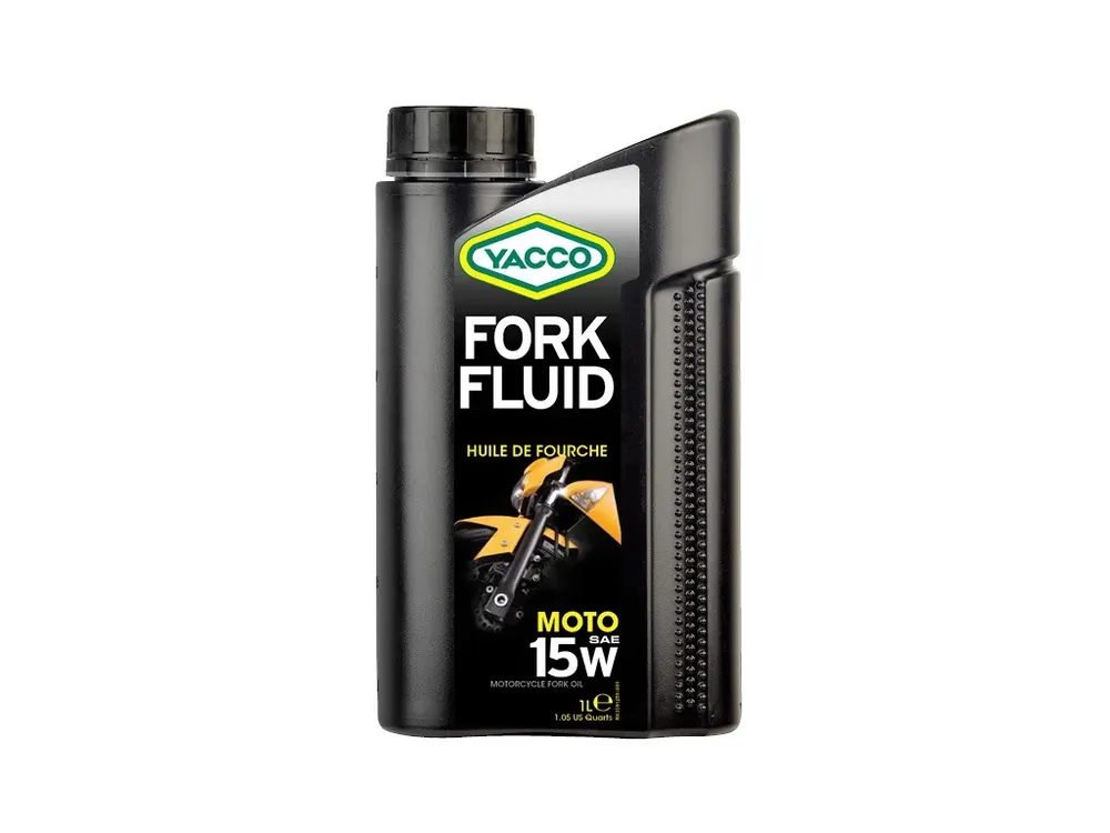 Už jen pár kusů - YACCO tlumičový olej FORK FLUID 15W 1l