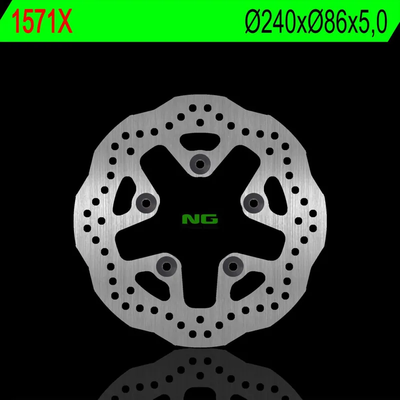 Velmi oblíbený produkt - NG zadní brzdový kotouč KTM SUPER DUKE 1290 14-18 (240X86X5,0MM) (5X8,5MM) WAVE