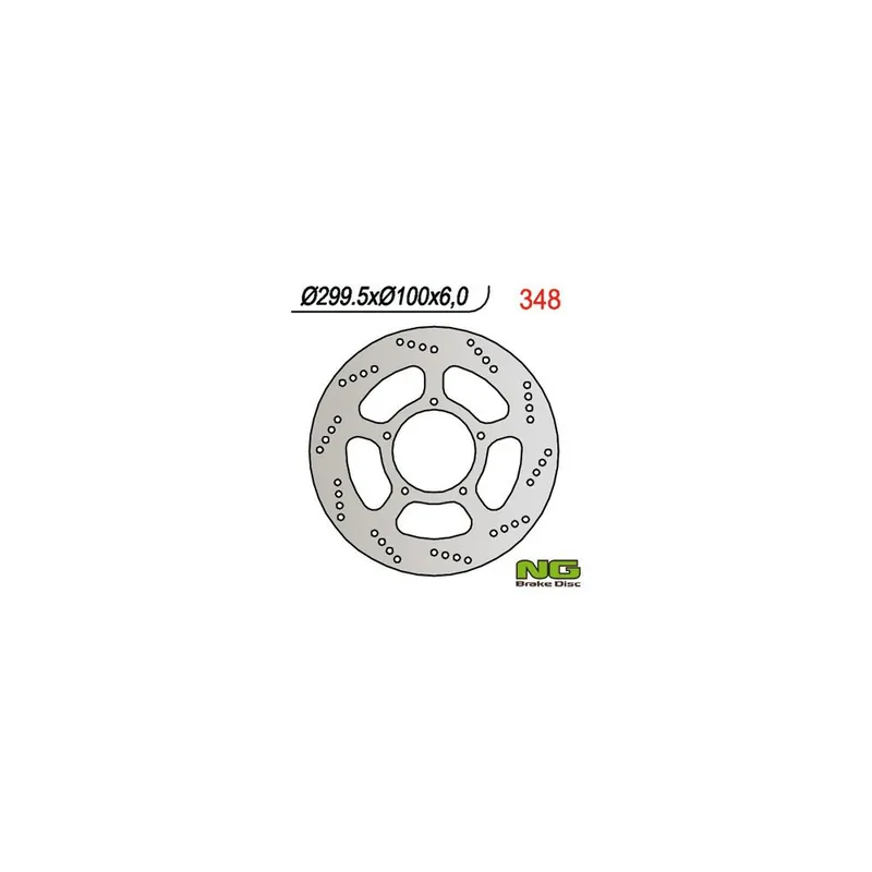 NG přední brzdový kotouč SUZUKI VL 1500 LC (299x100x6) (5x8,5mm) | Kupte dnes