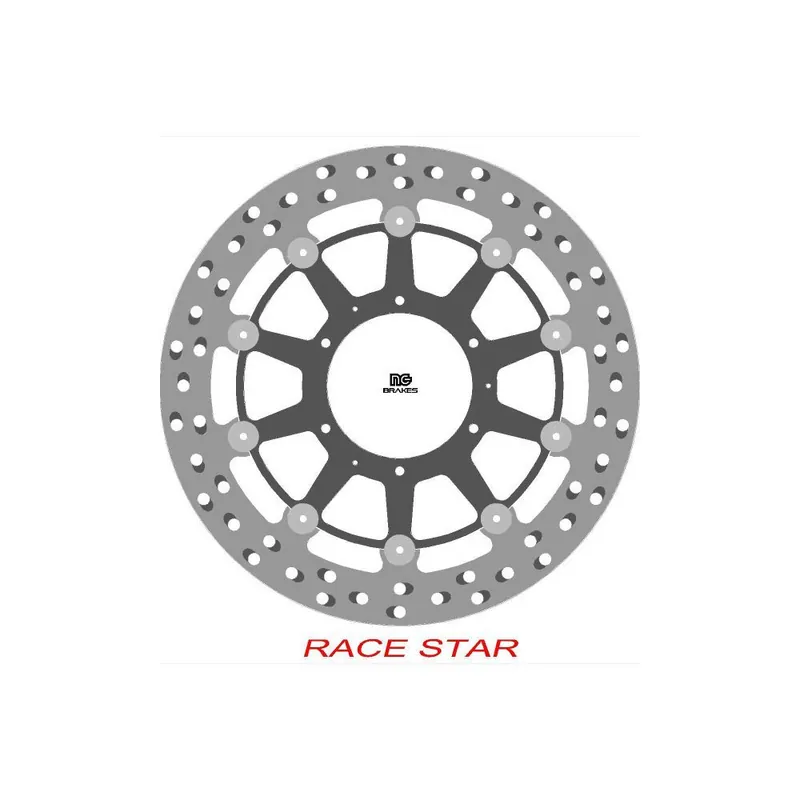 NG přední brzdový kotouč RACE STAR HONDA CB 1300 ‘03-‘12, CB 1000R ‘08-, CBR 600RR ‘09-‘18, CBR 600/1000RR ‘04-‘05, CTX 1300, Fo | Skladem