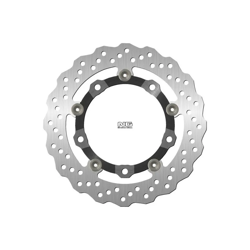 Už jen pár kusů | NG přední brzdový kotouč SYM CRUISYM/JOYMAX/DRG 125/185/200/250/300 ‘09-‘22 (260X128X4MM) (5X10,25MM) WAVE (ALU střed)