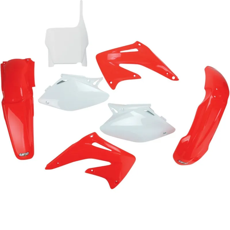 UFO sada plastů HONDA CRF 450 R ‘04 (červená/bílá) - Ušetřete nyní