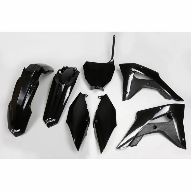 Tovární cena - UFO sada plastů HONDA CRF 250RX ‘19-21, CRF 450RX ‘17-20 (černá)