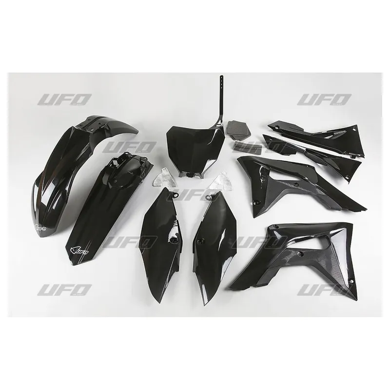 Bezpečný nákup - UFO sada plastů a kryty airboxu HONDA CRF 250R ‘18-‘21, CRF 450R ‘17-‘20 (černá)