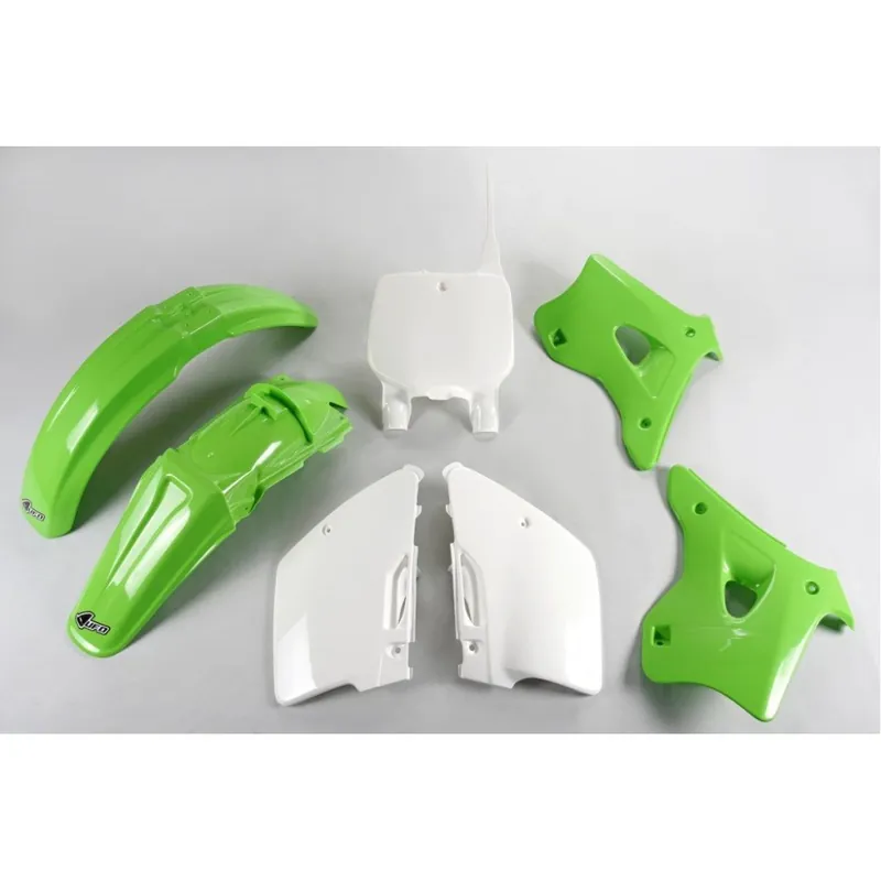 Akce | UFO sada plastů KAWASAKI KX 125 / 250 ‘96-‘98 (zelená/bílá)