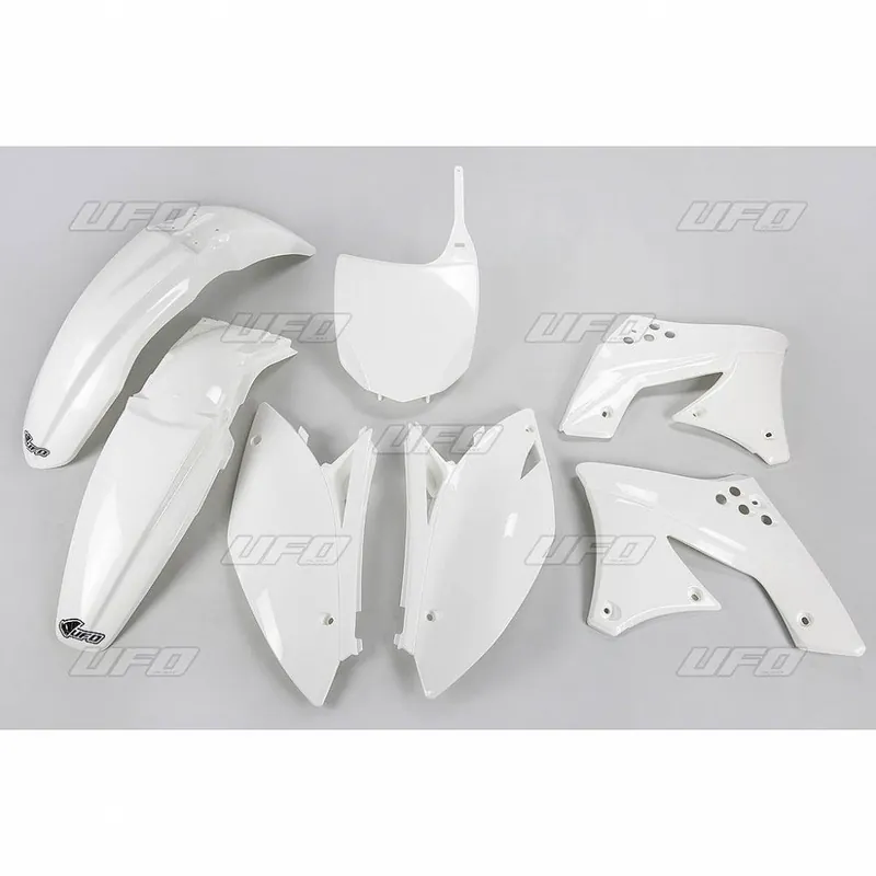 Velmi populární - UFO sada plastů KAWASAKI KXF 250 ‘09- ‘12 (bílá)