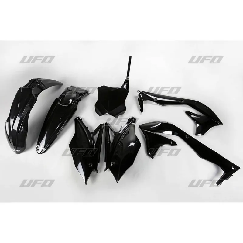 Akce - UFO sada plastů KAWASAKI KXF 450 ‘18 (černá)