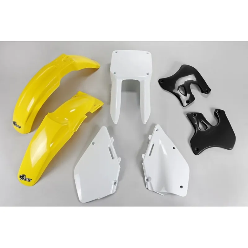 UFO sada plastů SUZUKI RM 125 ‘96-‘98 (žlutá/bílá/černá) | Velmi oblíbený produkt