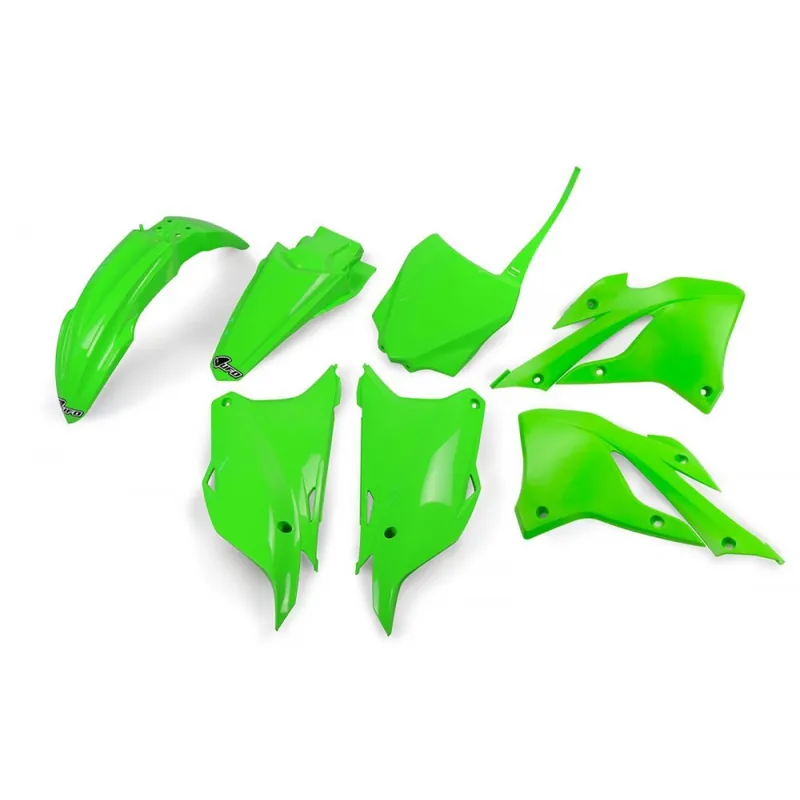 Akční cena | UFO sada plastů KAWASAKI KX 85 ‘22-‘25, KX 112 ‘22-‘25 (zelená)