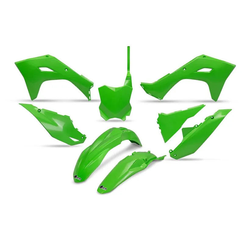 Využijte nabídku | UFO sada plastů KAWASAKI KXF 450 ‘24 (zelená)