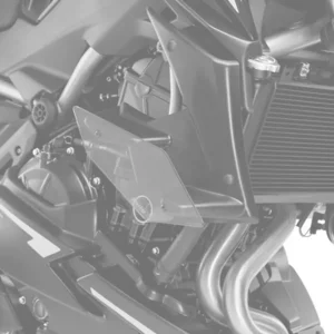 Boční spoilery PUIG DOWNFORCE 20328N černý pro KAWASAKI Z 650 2020-2024 | Doporučujeme