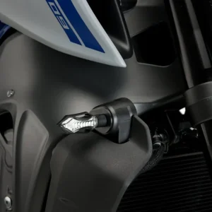 Do vyprodání zásob - Sada držáků pro podporu směrových světel PUIG 20867N černý pro HONDA CBR 600 RR 2024-2025, YAMAHA MT-09 850 / 890 2021-2026