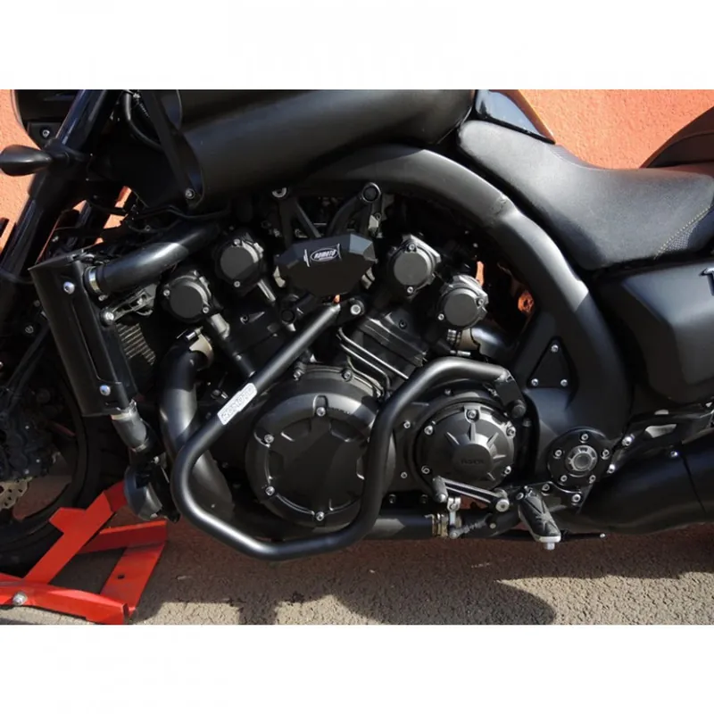 Cenový hit | Ochranné rámy motoru RDMOTO CF116KD matná černá snížení pro YAMAHA V-Max 1700 2009-2020