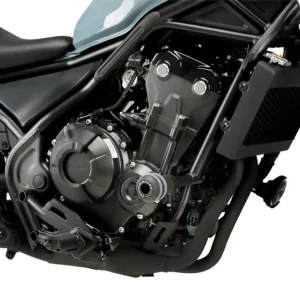 Pádové protektory rámu PUIG VINTAGE 2.0 21045N černý pro HONDA CMX 500 Rebel 2017-2024, HONDA CL 500 2023-2026 | Pospěšte si