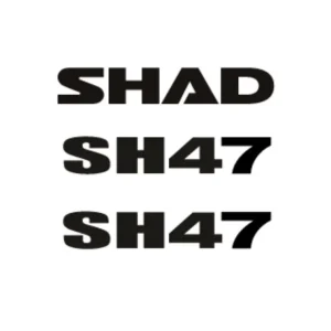 Samolepky SHAD D1B47ETR pro SH47 - Právě dorazilo