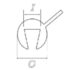 Okrajová lišta PUIG 4748H kouřová nt ((O x I 6,2 x 3,6 )) - Super nabídka