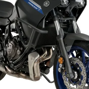 Ochranné rámy motoru PUIG 20443N černý pro YAMAHA MT-07 Tracer / Tracer 700 2020, YAMAHA Tracer 7 2021-2024 - Poslední dny