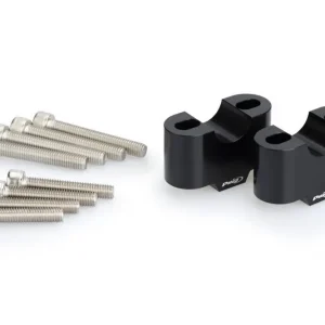 Zvýšení řidítek PUIG 3672N černý výška 30mm, d 22mm - Akční cena
