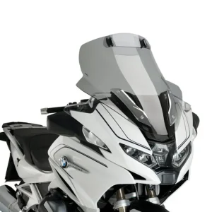 Zlevněno - Plexi štít PUIG TOURING WITH VISOR 20775H kouřová pro BMW R 1250 RT 2021-2025