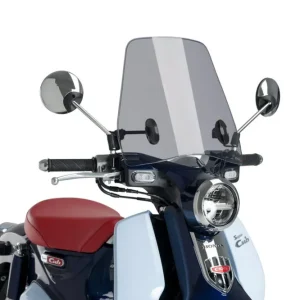 Plexi štít PUIG URBAN 3491H kouřová pro HONDA C 125 Super Cub 2018-2024 | Do košíku