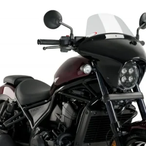 Plexi štít PUIG BATWING SML TOURING 21068H kouřová pro HONDA CMX 1100 Rebel 2021-2026 - Blesková nabídka