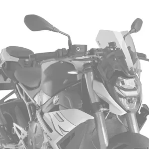 Plexi štít PUIG NEW GEN. SPORT 20886H kouřová pro BMW S 1000 R 2021-2024, BMW M 1000 R 2023-2024 | Vysoká kvalita