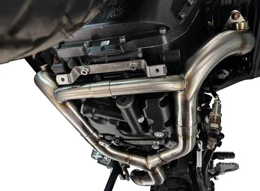 Výfukový systém bez katalyzátoru GPR BM.109.DECSS Broušený titan pro BMW R 1300 GS 2024-2026 - Žádaný produkt