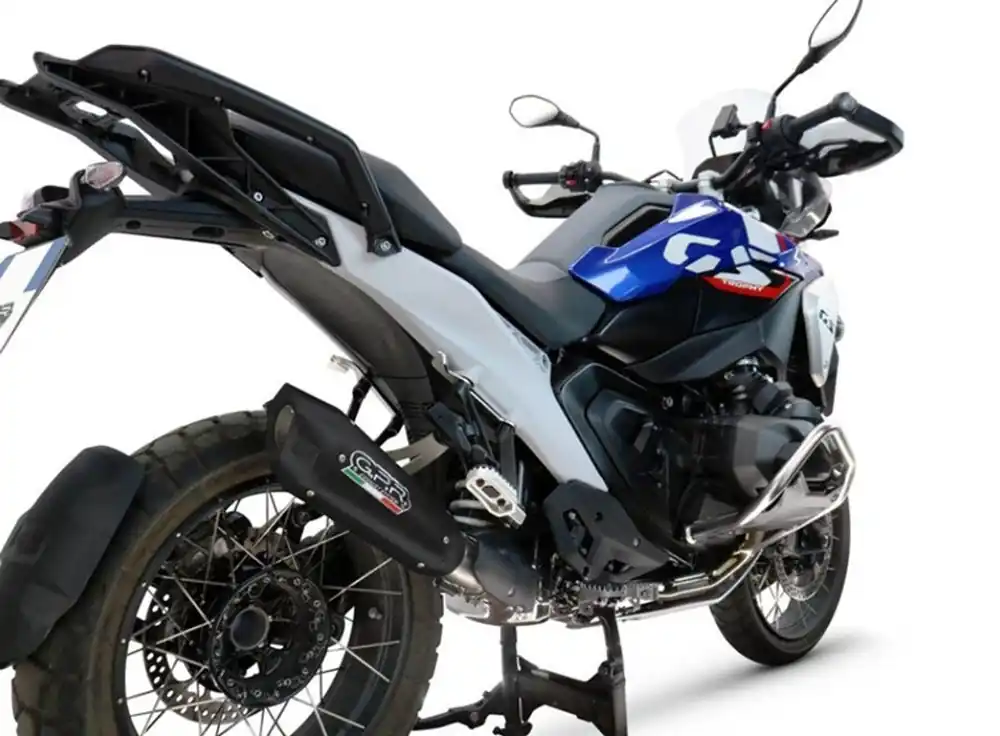 Tovární cena | Koncovka výfuku Slip-on GPR GP-REVO BLACK TITANIUM BM.109.GPRBLTIT Matná černá pro BMW R 1300 GS 2024-2026