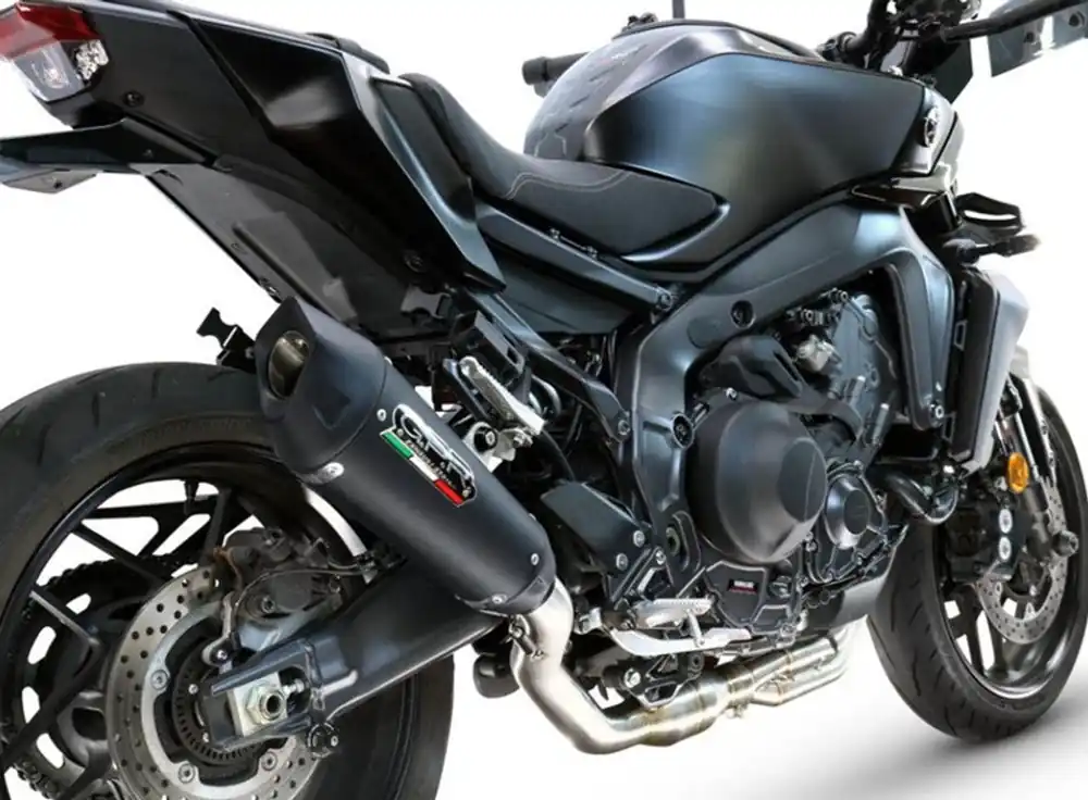 Výfuk kompletní GPR GP-REVO BLACK TITANIUM CO.Y.219.CAT.GPRBLTIT Titanová matná černá pro YAMAHA MT-09 850 / 890 2021-2024 - Skvělé hodnocení