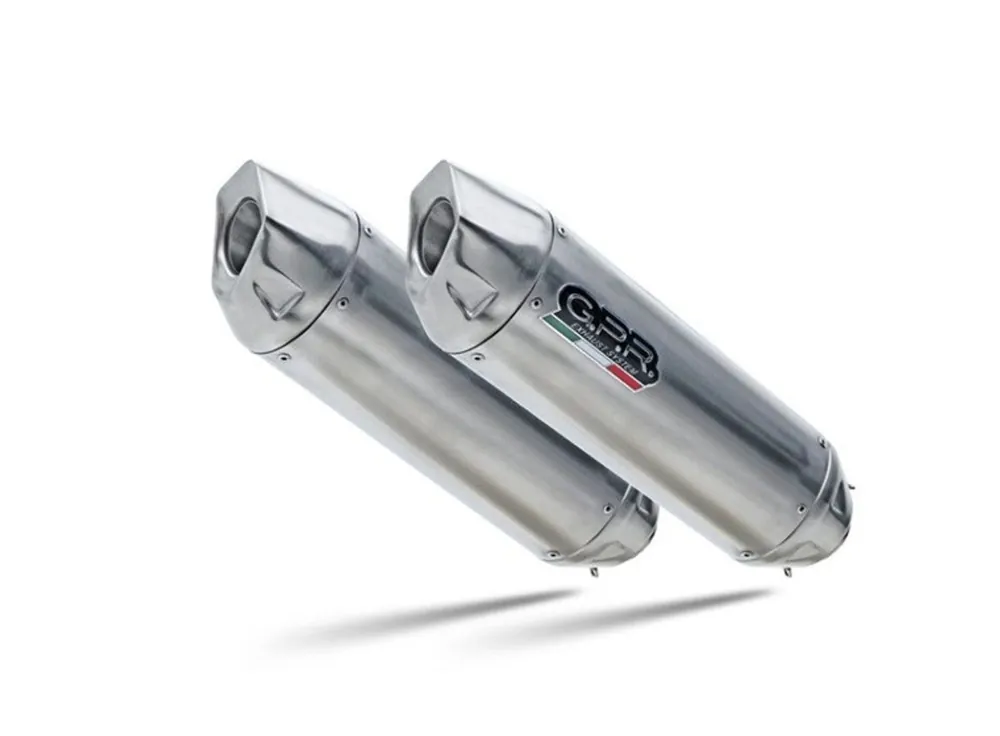 Dvojitá koncovka výfuku GPR FURORE-X INOX D.48.FXSC Matná černá pro DUCATI Supersport 1000 / DS 2003-2006 - Výborné hodnocení