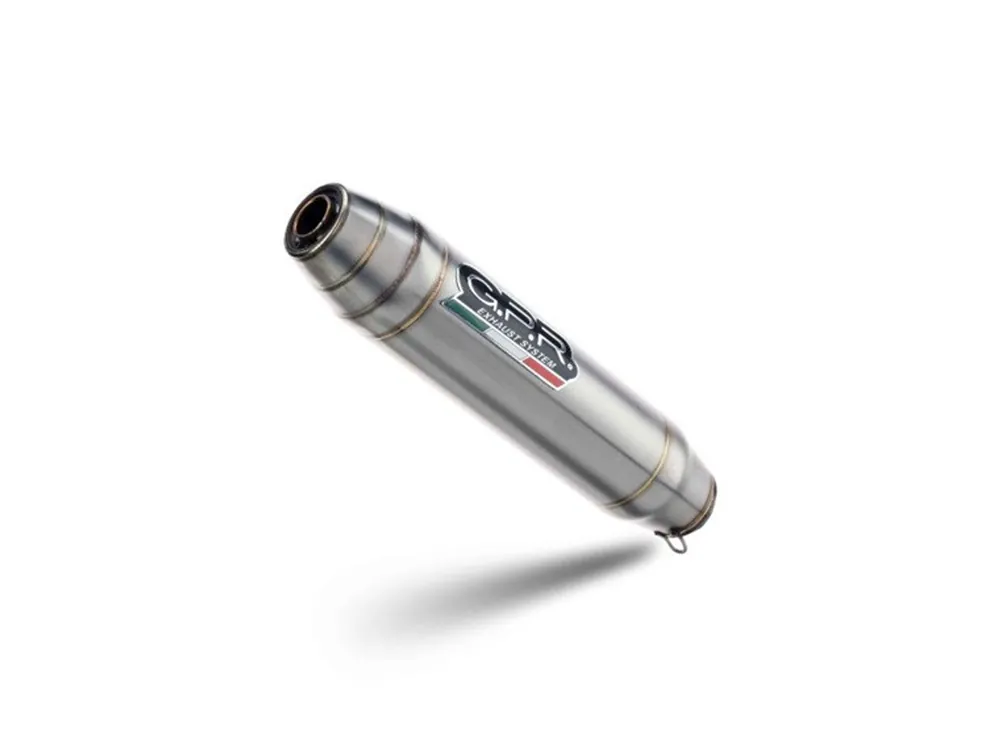 K objednání - Výfuk kompletní GPR DEEPTONE INOX HE.1.RACEDB.DE Broušená nerezová ocel