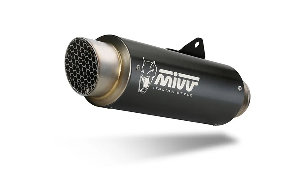 Výfuk kompletní 1x1 MIVV GP PRO Y.067.KXBP černá pro YAMAHA YZF-R 125 2025-2026, YAMAHA MT 125 2020-2026 | Objednejte dnes