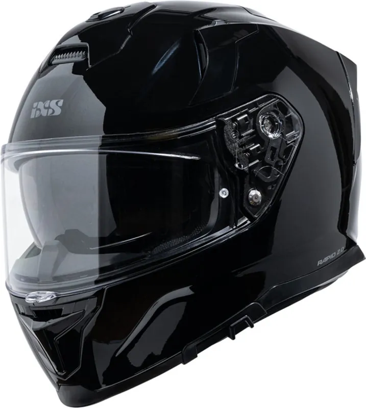 Super nabídka | Integrální helma iXS RAPID 2.0 GLOSSY X1-330256 černý S