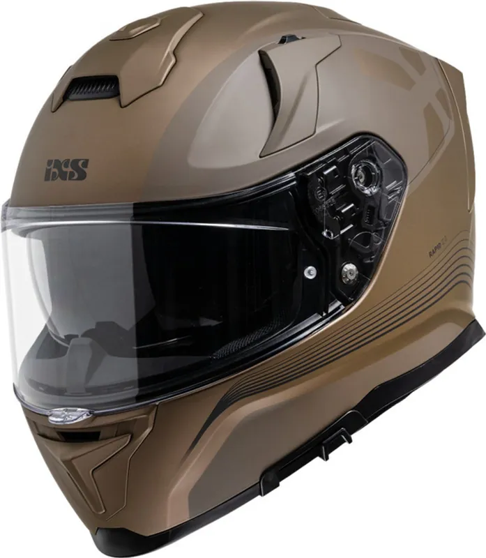 Integrální helma iXS RAPID 2.0 GRAPHIC X1-330236 matně hnědo-šedé S - Mezi nejprodávanějšími