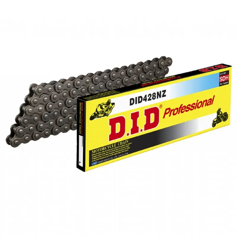 Zesílený netěsněný řetěz D.I.D Chain 428NZ SDH 122 článků Ocel | Skvělá nabídka