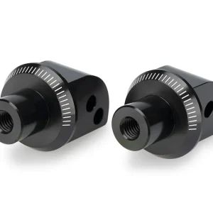Adaptéry stupaček PUIG 22880N černý pro VOGE DSX 525 2023-2026, VOGE DSX 625 2025-2026 | Do košíku