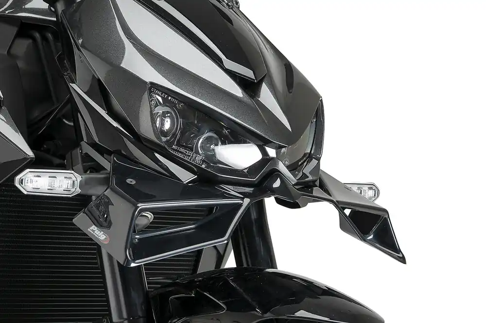 Přední spoilery PUIG NAKED 22782N černý pro KAWASAKI Z 1000 2014-2016, KAWASAKI Z 1100 / SE 2026 | K objednání